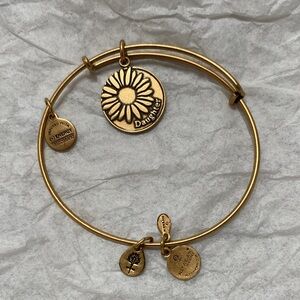Alex and Ani Daughter daisy wire bangle